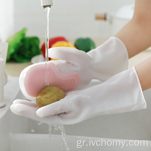 Επαναχρησιμοποιήσιμα μαγεία γάντια πλύσης πιάτων